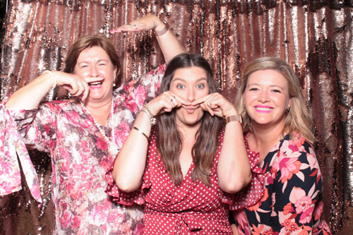 Rose Gold Sequin Mermaid Backdrop