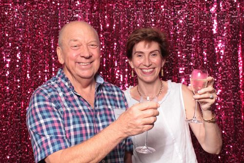 Sequin Pink Photo Booth Backdrop